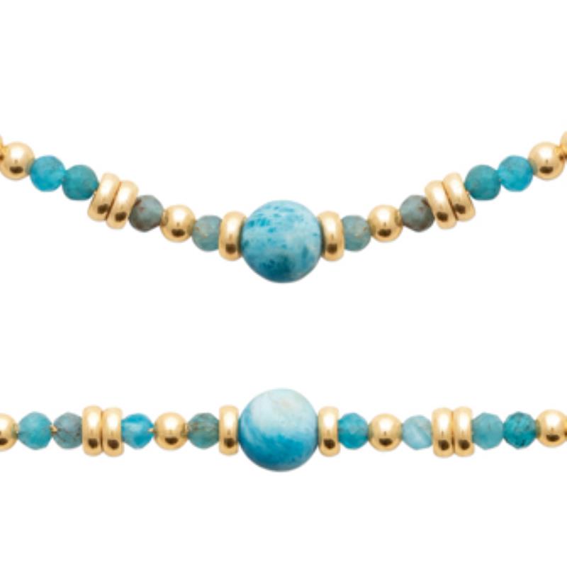 Coque de Nacre Bracelet plaqué or 974035