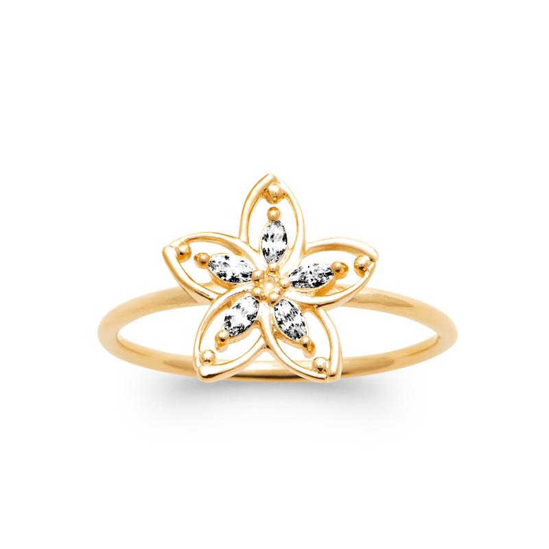 Coque de Nacre Bague plaqué or 20014910
