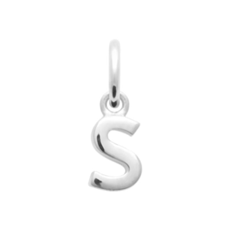 Coque de Nacre Pendentif initiale argent 7775619