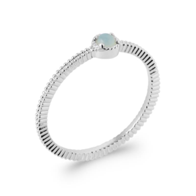 Coque de Nacre Bague argent 1917460