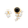 Coque de Nacre Puces d'oreilles plaqué or 23056307