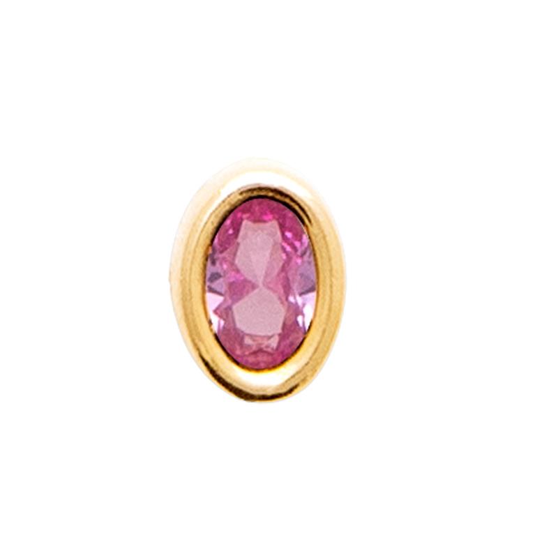 Coque de Nacre Boucle d'oreille à l'unité plaqué or 23089680U