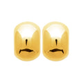 Coque de Nacre Boucles d'oreilles acier doré 3122609