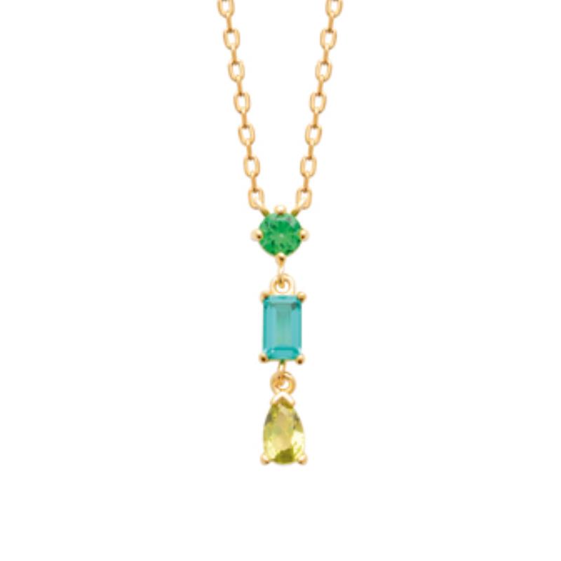 Coque de Nacre Collier plaqué or 973961