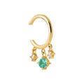 Coque de Nacre Boucles d'oreilles plaqué or 23016950