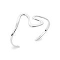 Coque de Nacre Bracelet jonc plaqué argent 422221