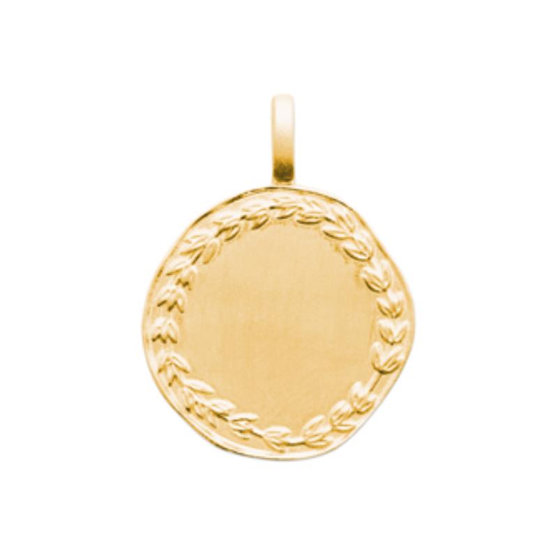 Coque de Nacre Médaille plaqué or 2769700