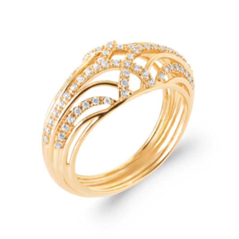 Coque de Nacre Bague plaqué or 2996810