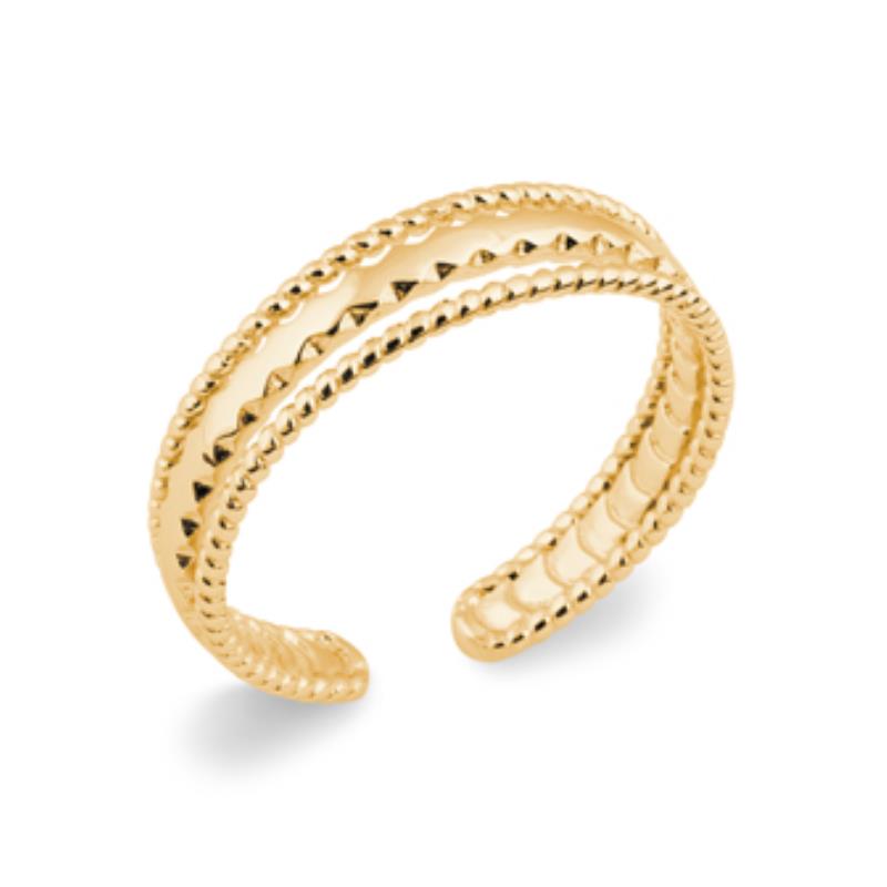 Coque de Nacre Bague plaqué or 2284400