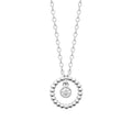 Coque de Nacre Collier argent 874195