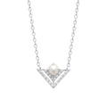 Coque de Nacre Collier argent 873804