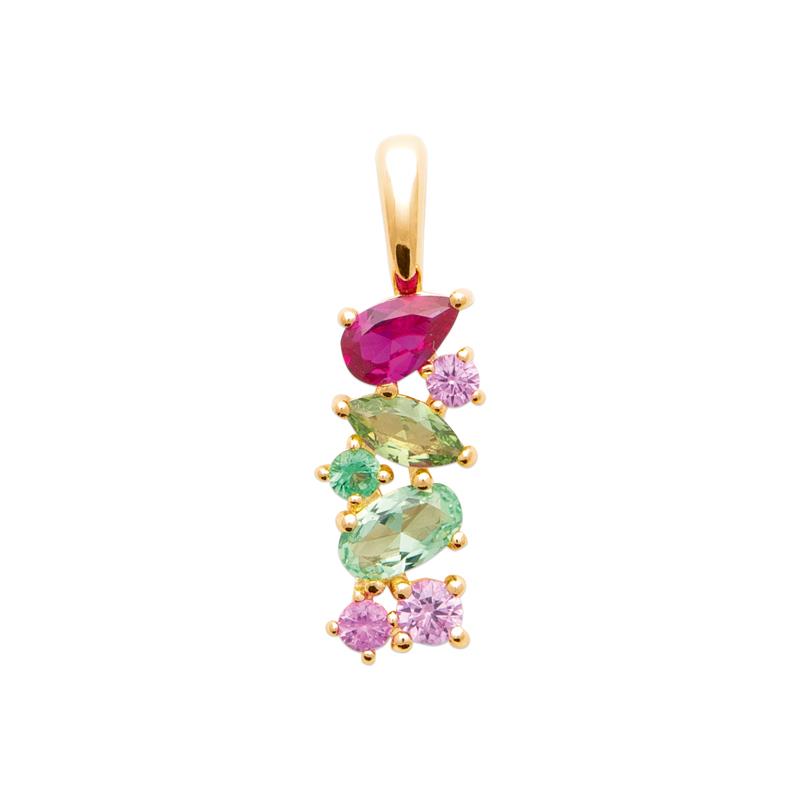 Coque de Nacre Pendentif plaqué or 2790905