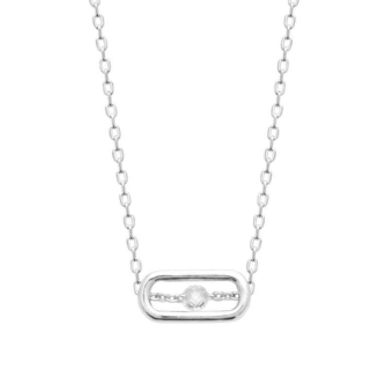 Coque de Nacre Chaîne argent 874099