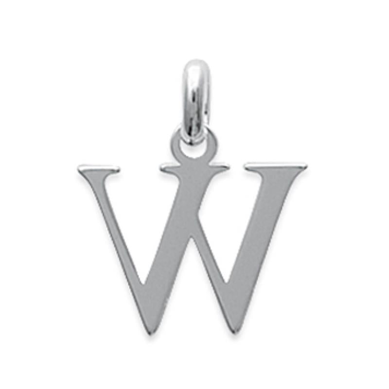 Coque de Nacre Pendentif initiale argent 18750022