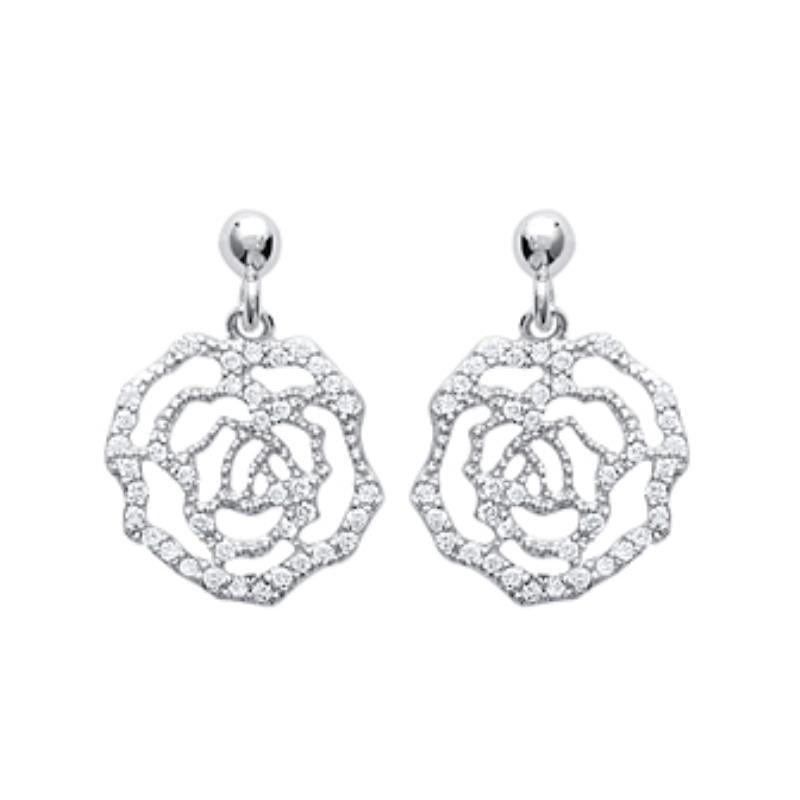 Coque de Nacre Boucles d'oreilles pendantes argent 1474810