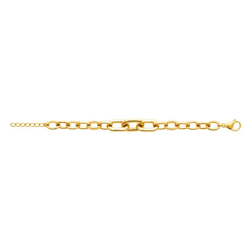 Izee Chaîne acier doré 312287