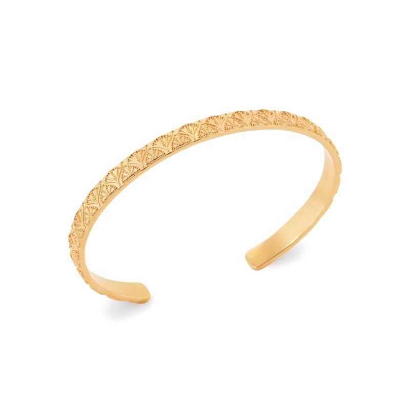 Coque de Nacre Bracelet jonc plaqué or 922247