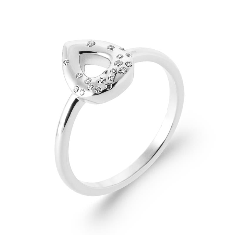 Coque de Nacre Bague argent 10006410