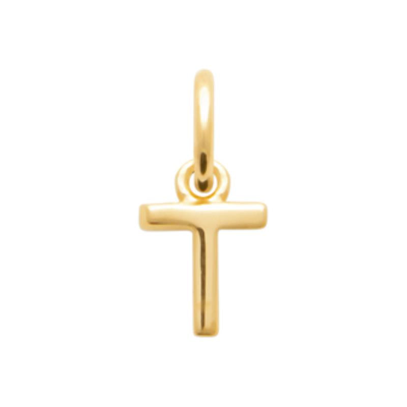 Coque de Nacre Pendentif initiale plaqué or 2775620