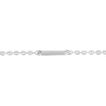 Coque de Nacre Gourmette argent 710104