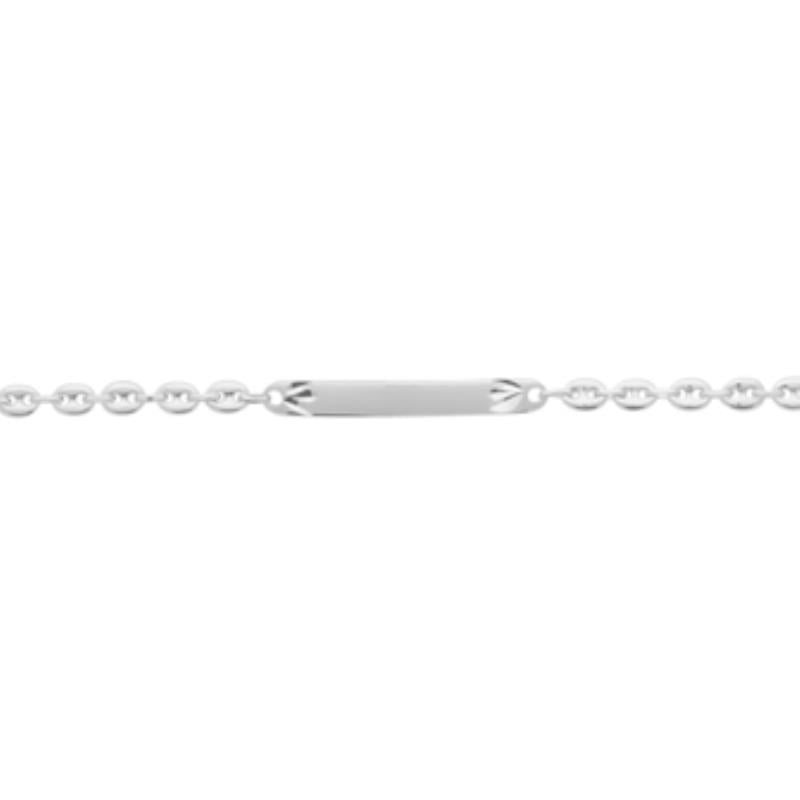 Coque de Nacre Gourmette argent 710104