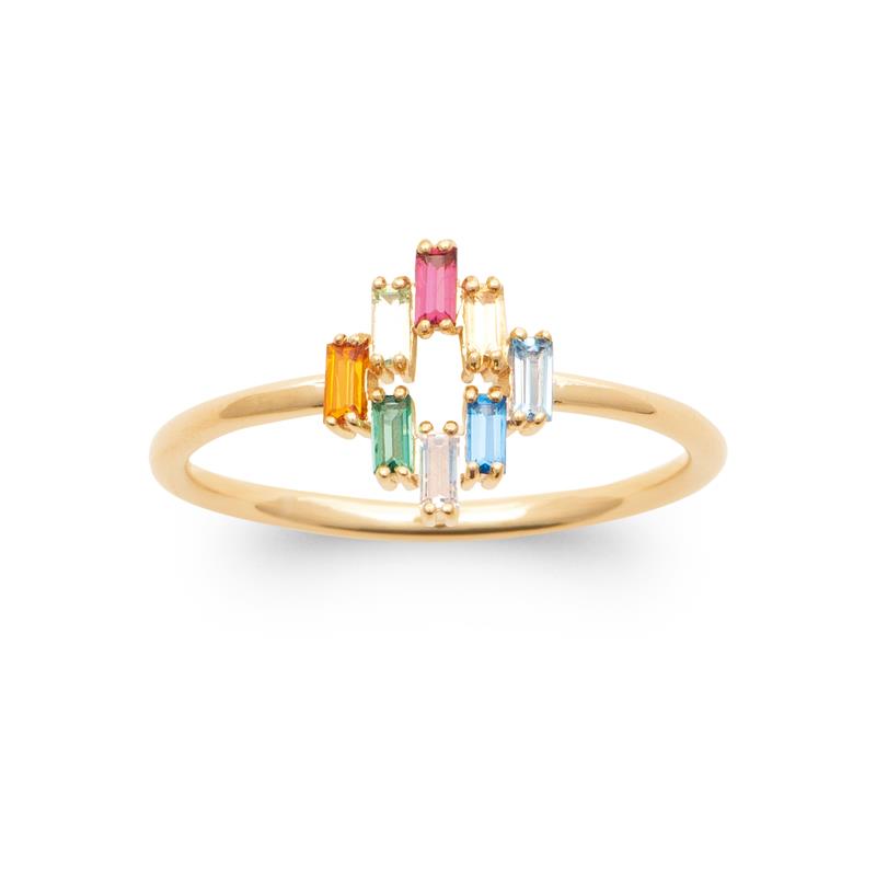 Coque de Nacre Bague plaqué or 20016105