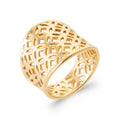 Coque de Nacre Bague plaqué or 2995300