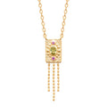 Coque de Nacre Collier plaqué or 974233