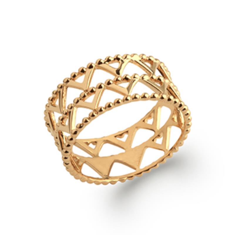 Coque de Nacre Bague plaqué or 2272600