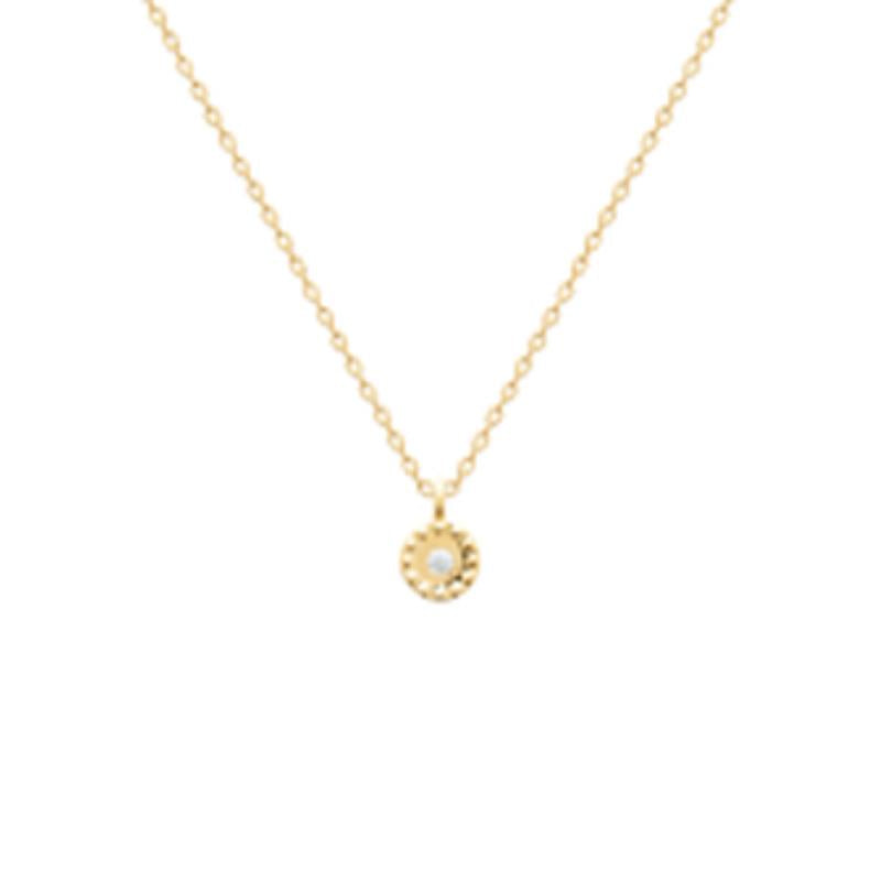 Coque de Nacre Pendentif plaqué or 2776210