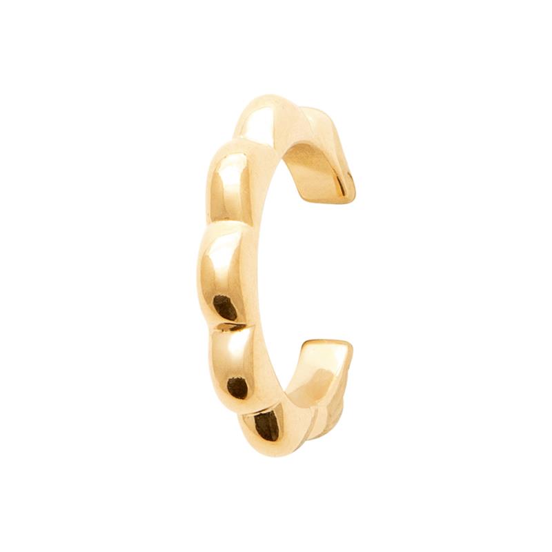 Coque de Nacre Boucle d'oreille à l'unité plaqué or 23085500