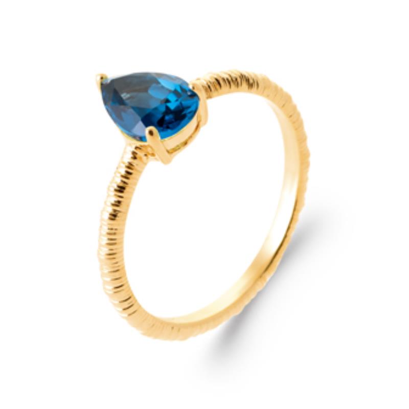 Coque de Nacre Bague solitaire plaqué or 2968340
