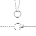 Coque de Nacre Collier argent 873918