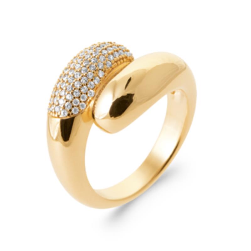Coque de Nacre Bague plaqué or 2967410