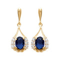 Coque de Nacre Boucles d'oreilles pendantes plaqué or 2422641