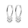 Coque de Nacre Créoles argent 7666900