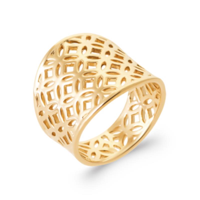 Coque de Nacre Bague plaqué or 2995300