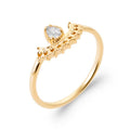 Coque de Nacre Bague plaqué or 2982810