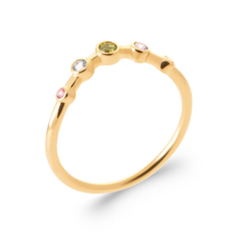 Coque de Nacre Bague plaqué or 2993105