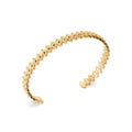 Coque de Nacre Bracelet jonc plaqué or 922010