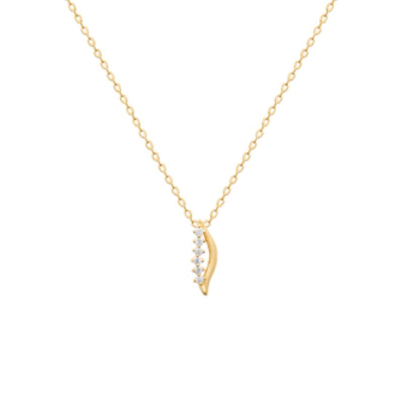 Coque de Nacre Pendentif plaqué or 2781210