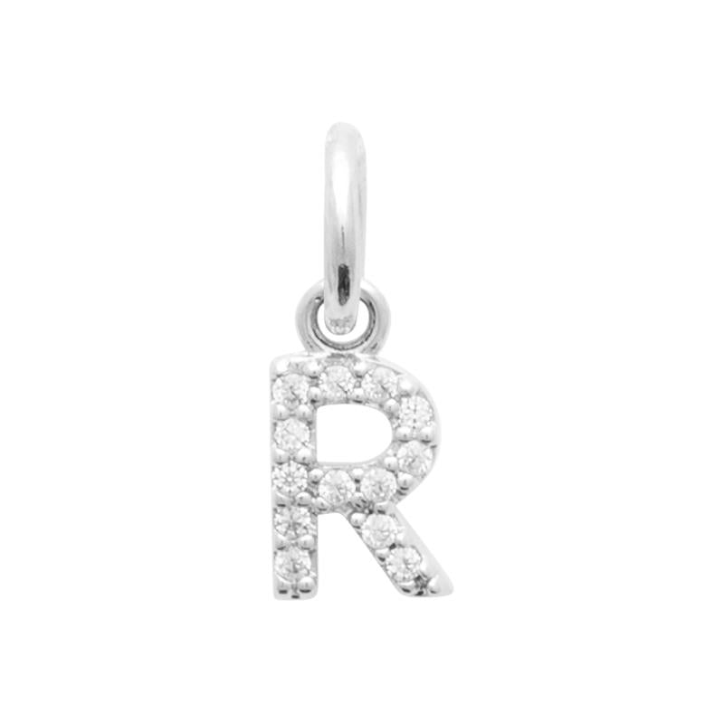 Coque de Nacre Pendentif initiale argent 1776718
