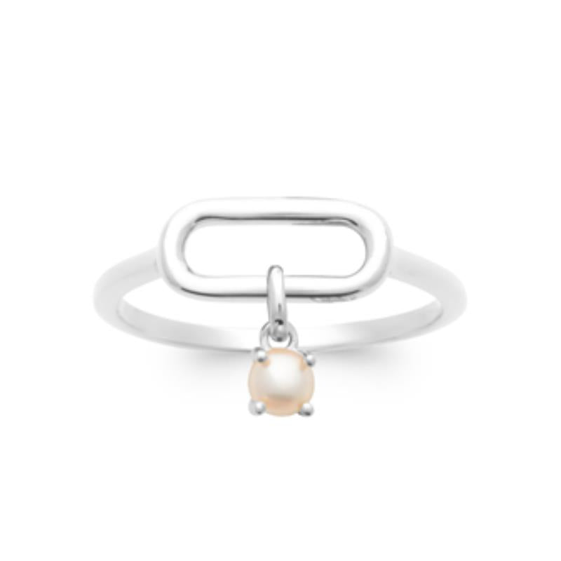 Coque de Nacre Bague argent 1985110