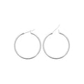 Coque de Nacre Créoles argent 79930