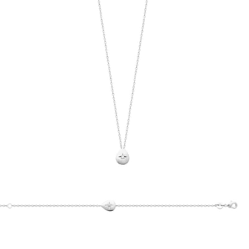 Coque de Nacre Bracelet argent 873651