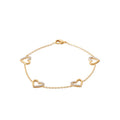 Coque de Nacre Bracelet plaqué or 971095
