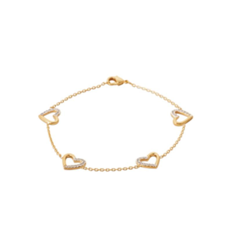 Coque de Nacre Bracelet plaqué or 971095