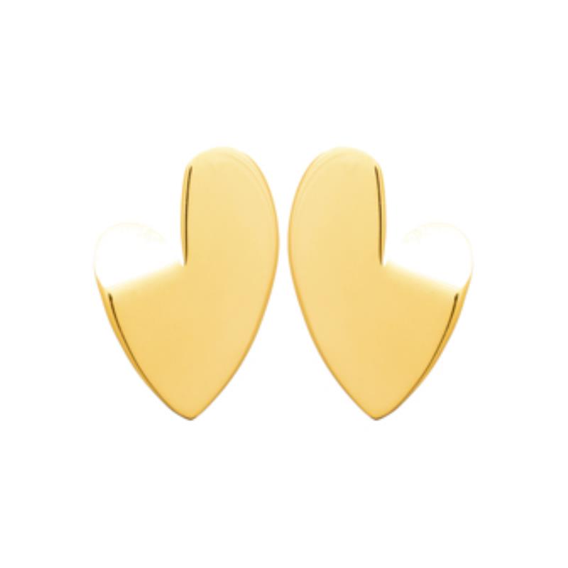 Coque de Nacre Boucles d'oreilles acier doré 3120609