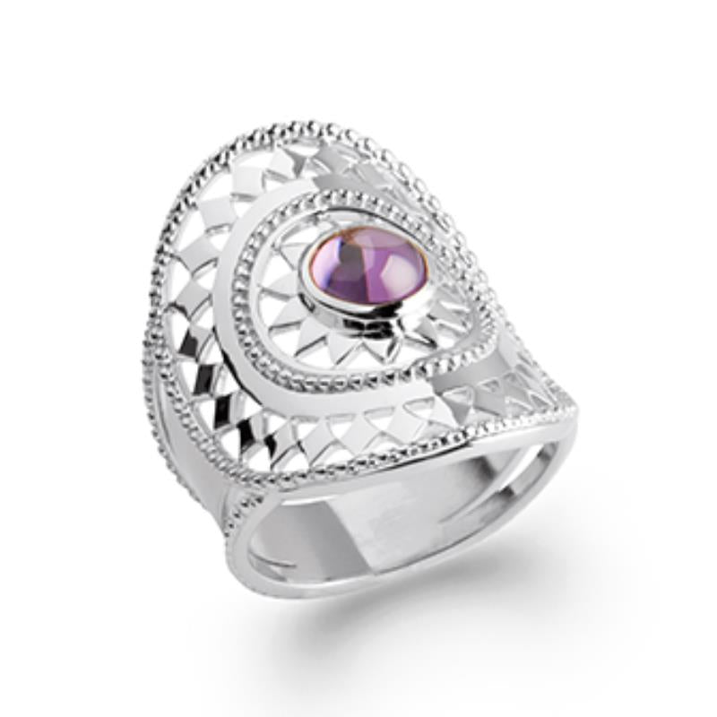 Coque de Nacre Bague argent 1273870