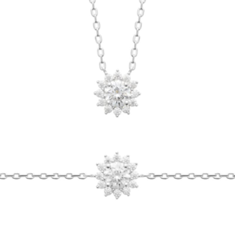 Coque de Nacre Chaîne argent 873969
